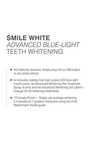 Kit blanchiment dentaire LED - Rio Smile White