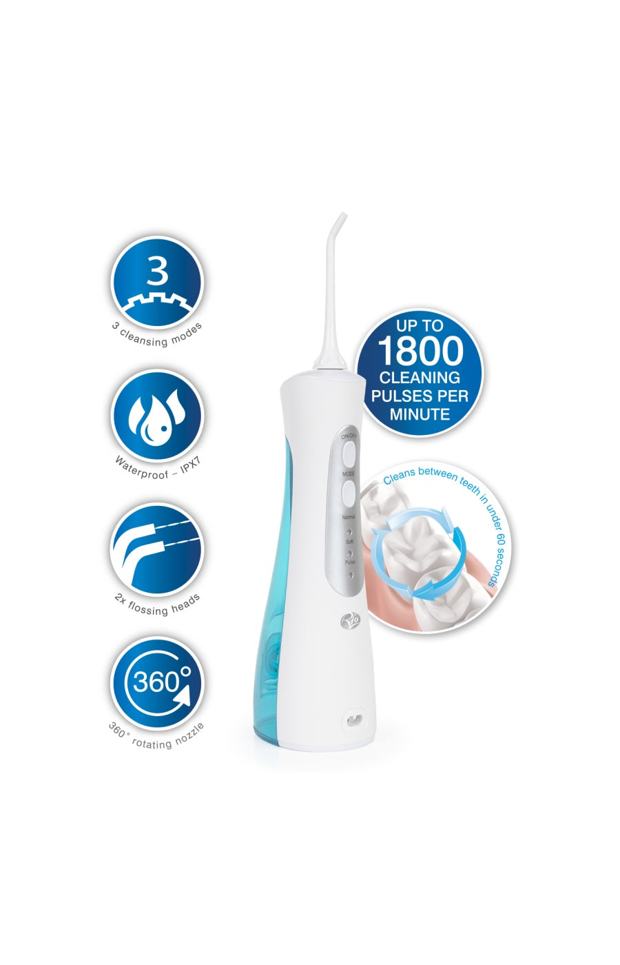 Fil & irrigateur dentaire sans fil