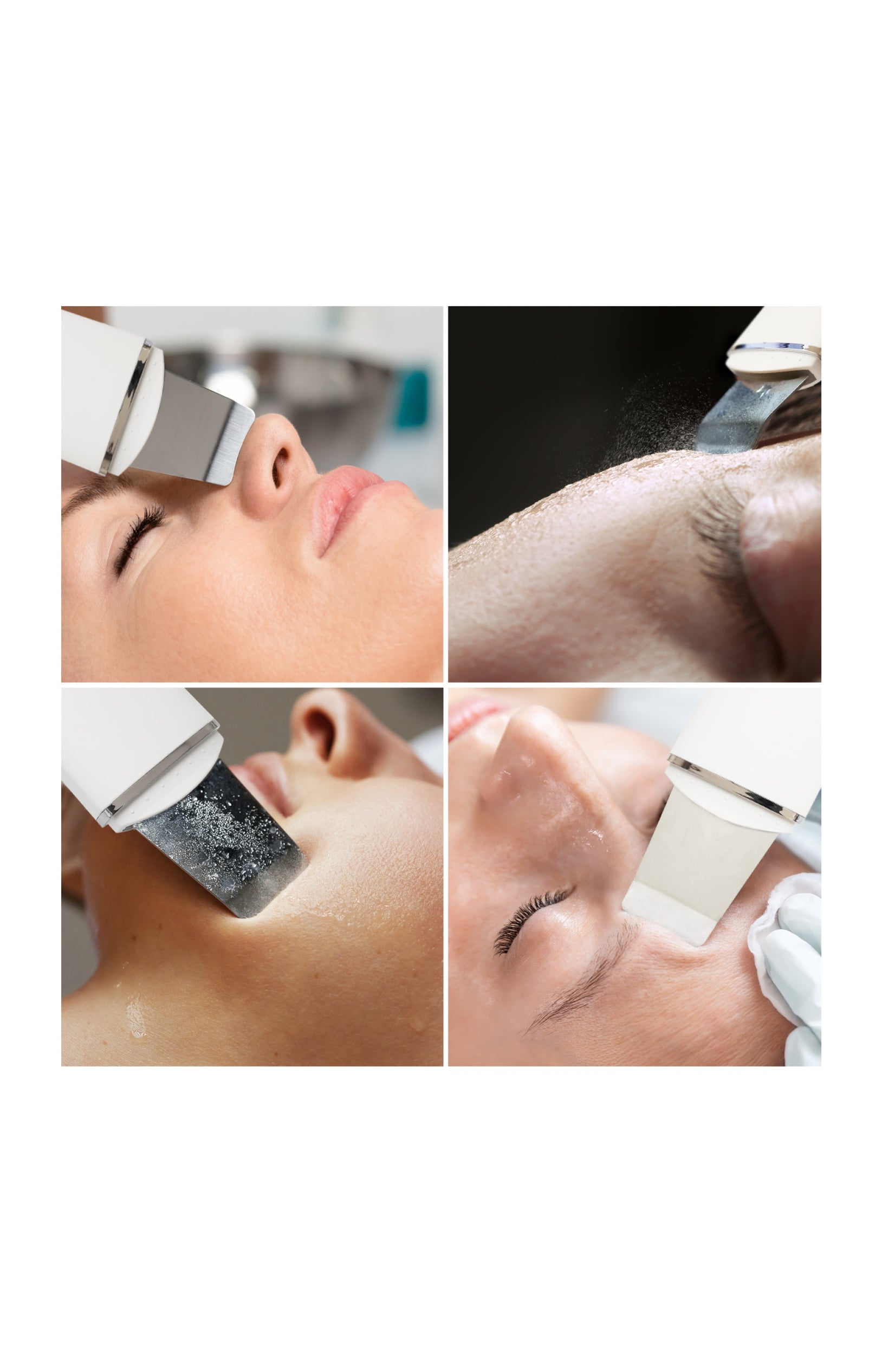 Spatule ultrasonique nettoyante - Exfoliation & soin - Visage