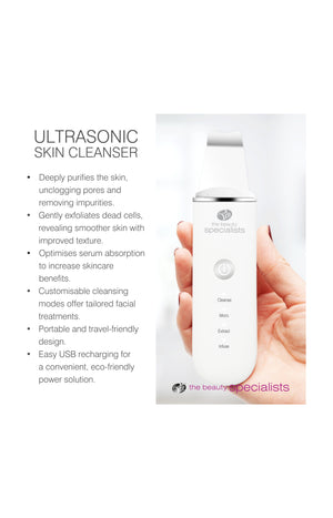 Spatule ultrasonique nettoyante - Exfoliation & soin - Visage