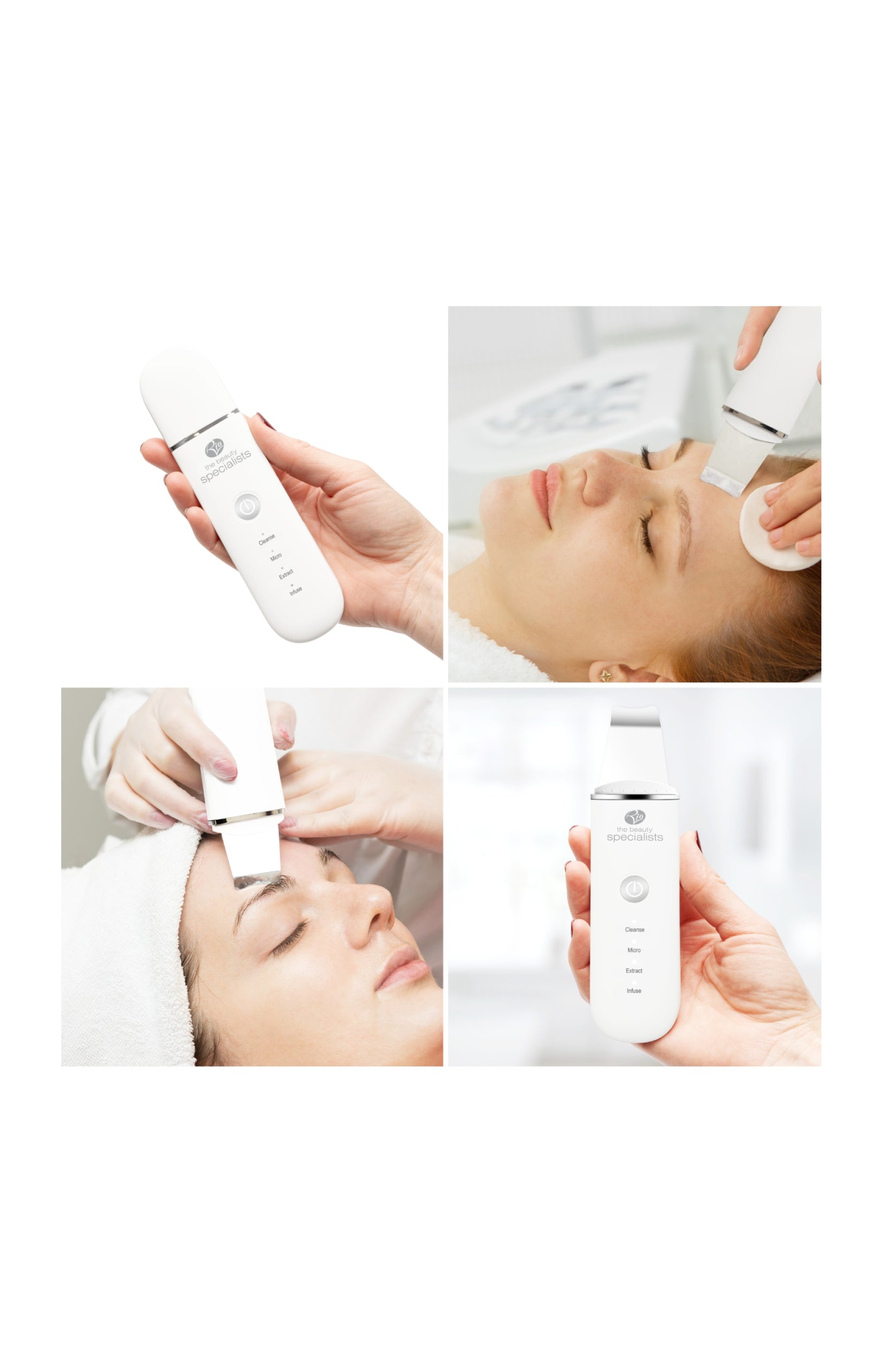 Spatule ultrasonique nettoyante - Exfoliation & soin - Visage