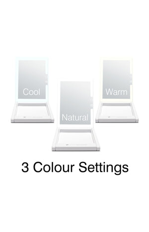 Miroir nomade LED - Grossissement 10x