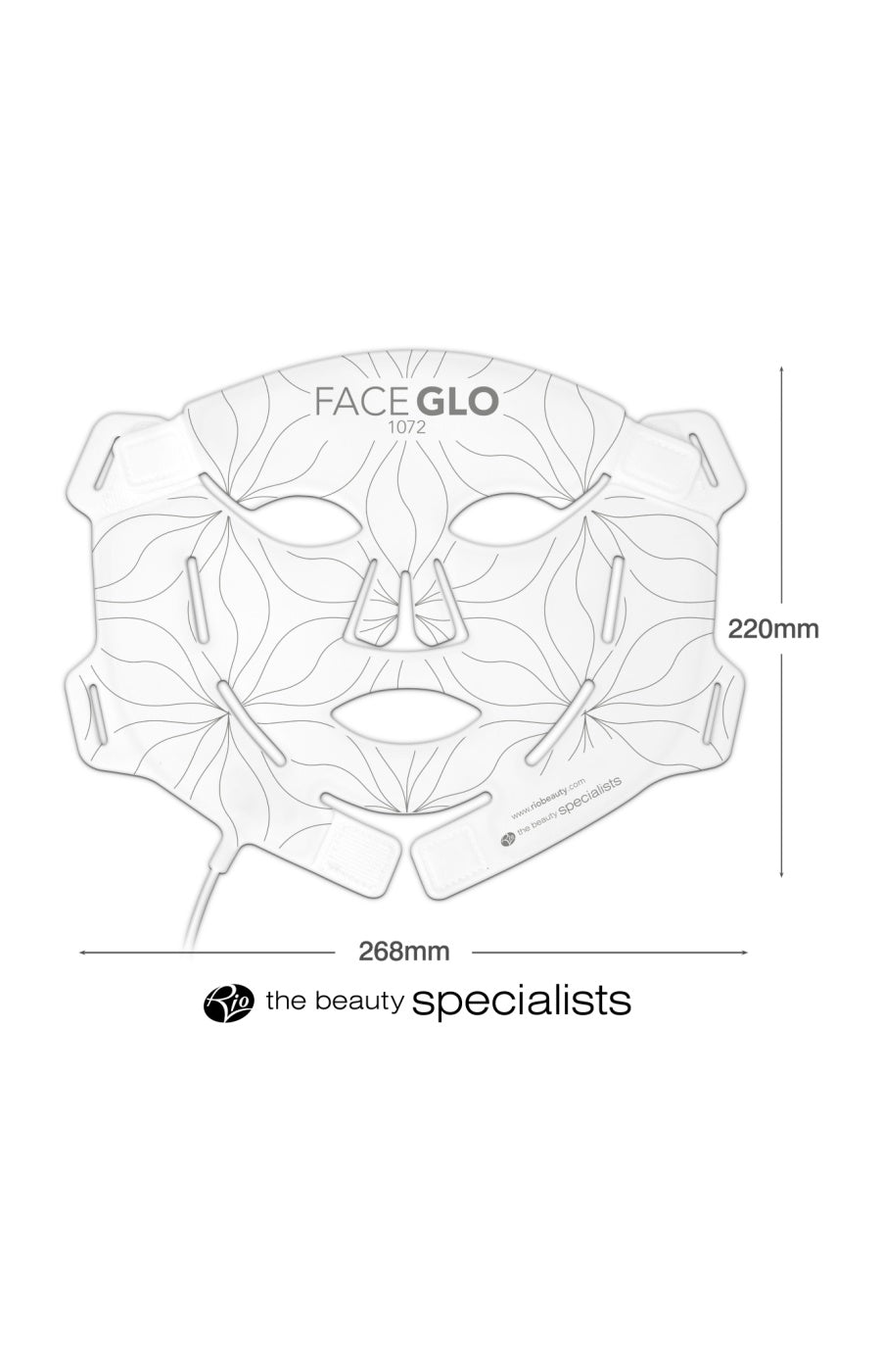 Masque LED anti-âge - Triple longueur d’onde - Visage