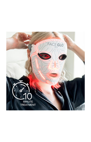 Masque LED anti-âge - Triple longueur d’onde - Visage