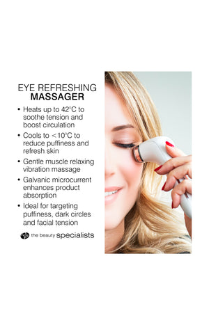 Masseur contour des yeux - Effet chaud, froid & vibration
