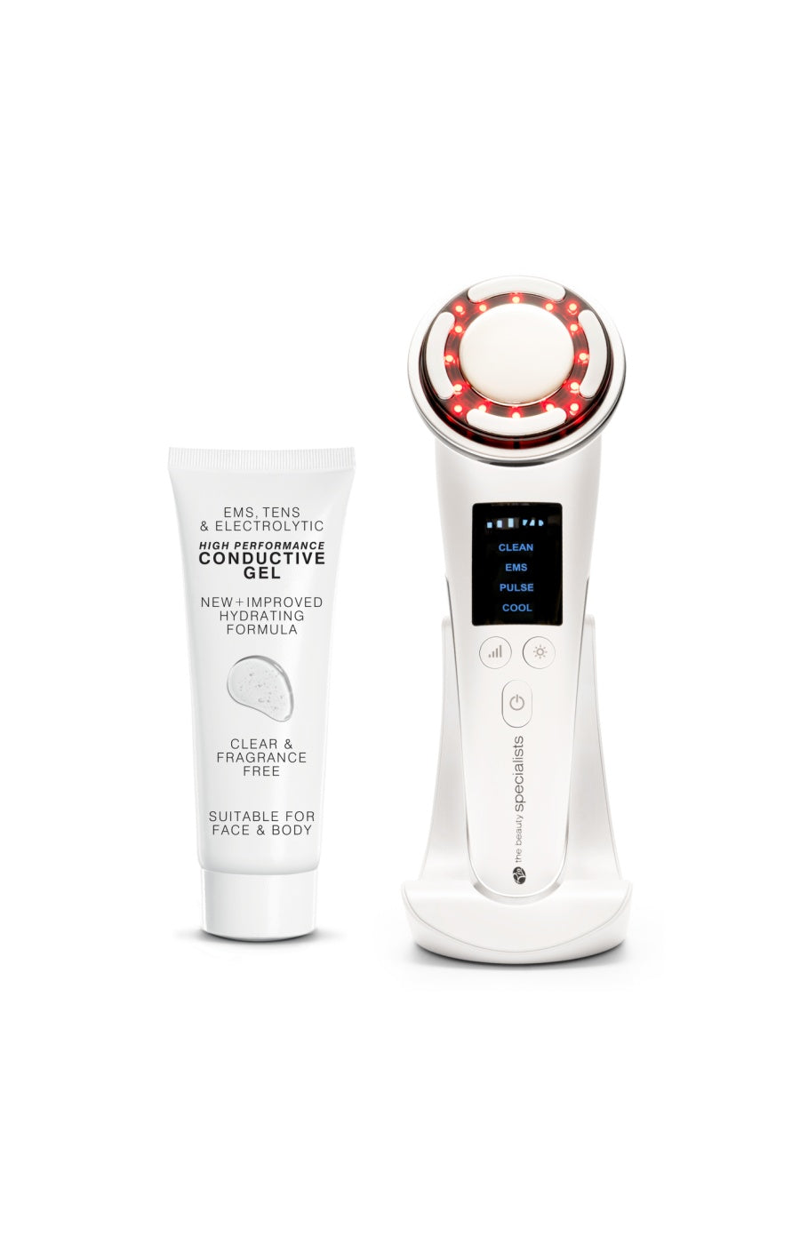 Appareil liftant - EMS, microcourant &lumière LED - Visage