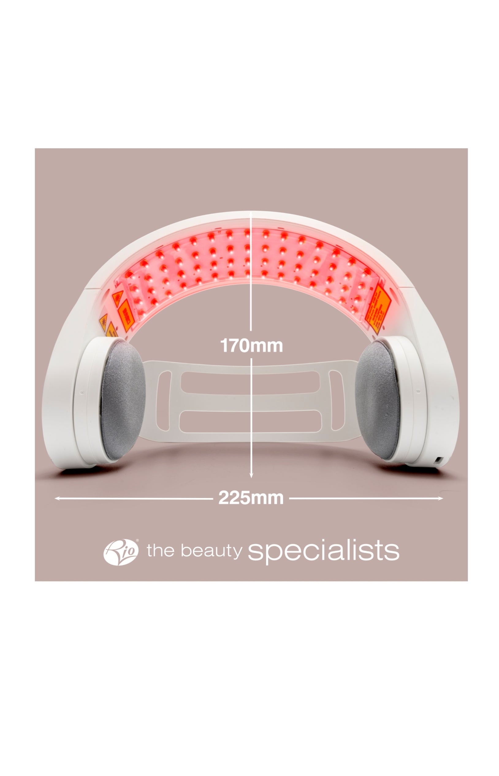 Bandeau laser anti-chute - Lumière rouge - Cheveux