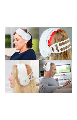 Bandeau laser anti-chute - Lumière rouge - Cheveux