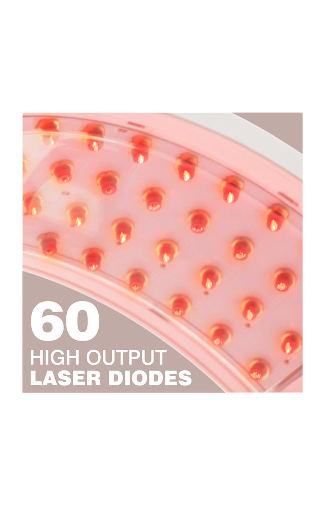 Bandeau laser anti-chute - Lumière rouge - Cheveux