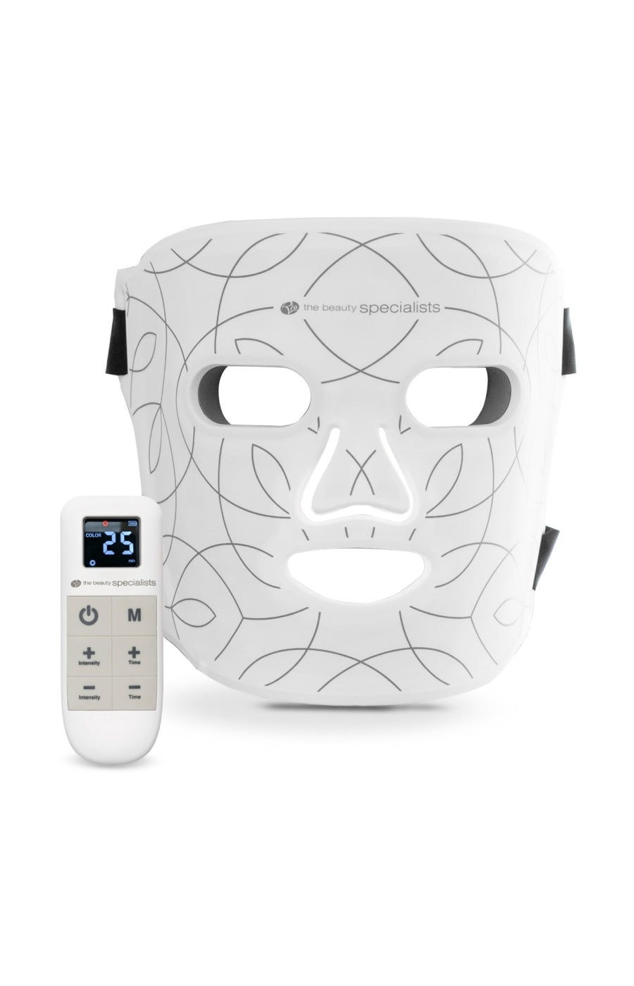 Masque LED multicolore - Lumière rouge, bleue et infrarouge - Visage