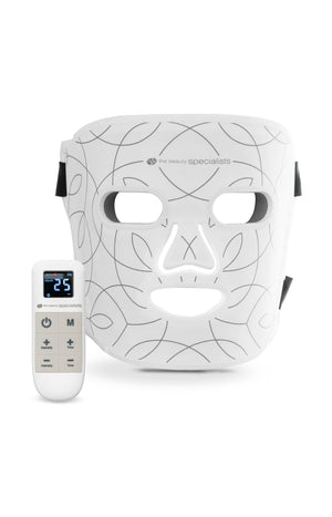 Masque LED multicolore - Lumière rouge, bleue et infrarouge - Visage