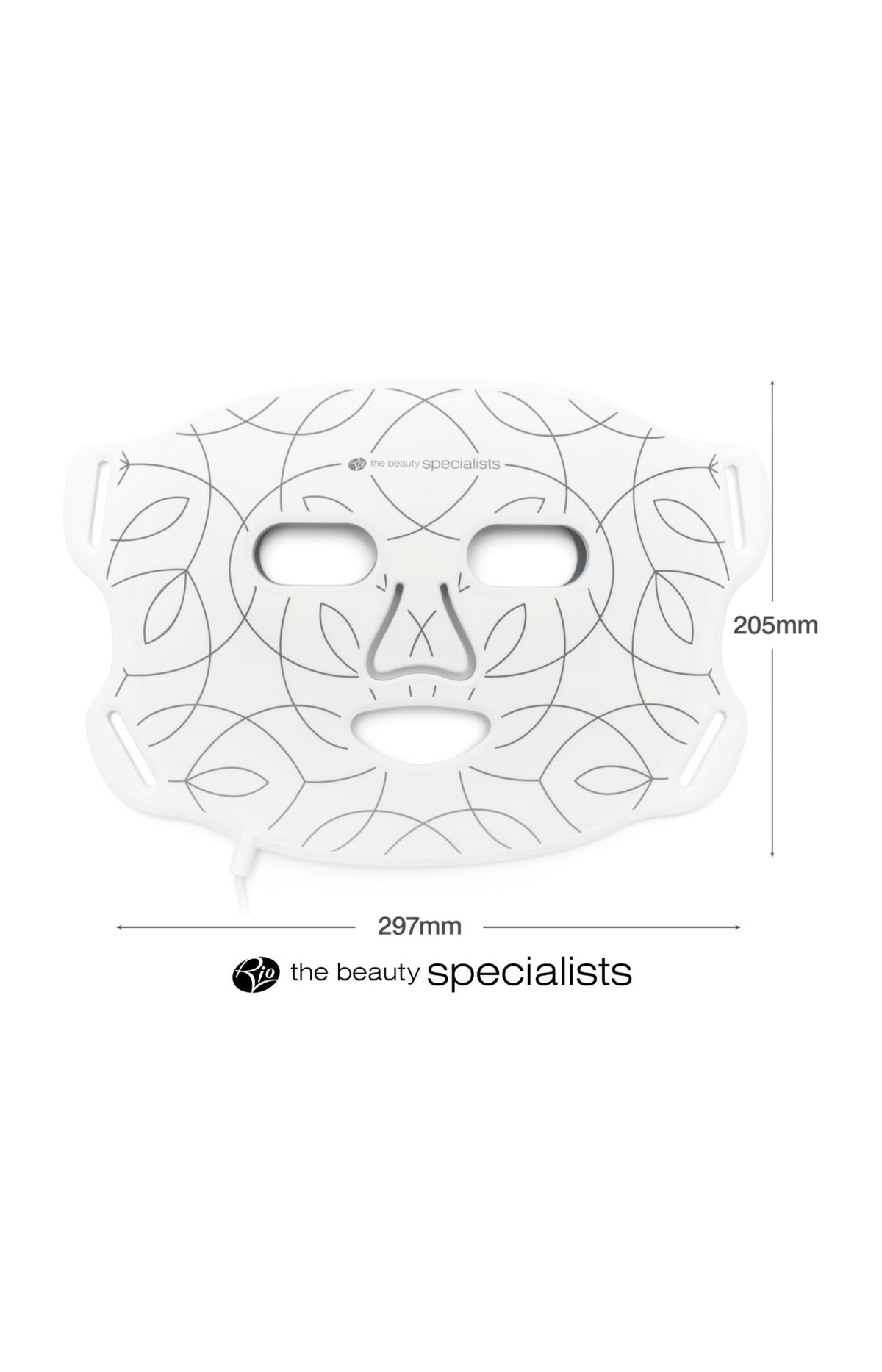 Masque LED multicolore - Lumière rouge, bleue et infrarouge - Visage