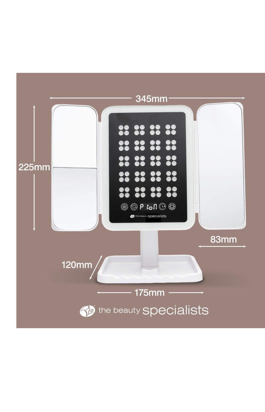 Miroir de beauté LED - Luminothérapie - Visage