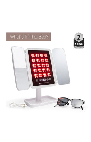 Miroir de beauté LED - Luminothérapie - Visage