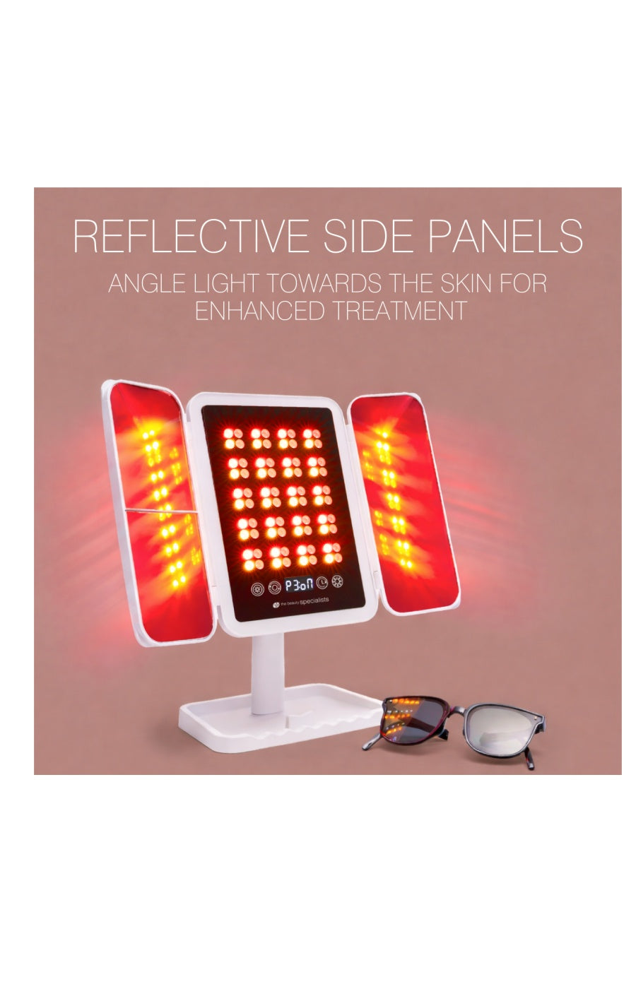 Miroir de beauté LED - Luminothérapie - Visage