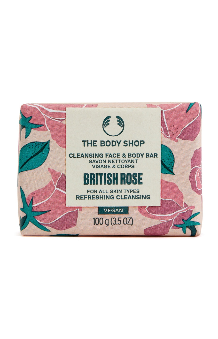 Savon nettoyant - British rose - Visage & corps