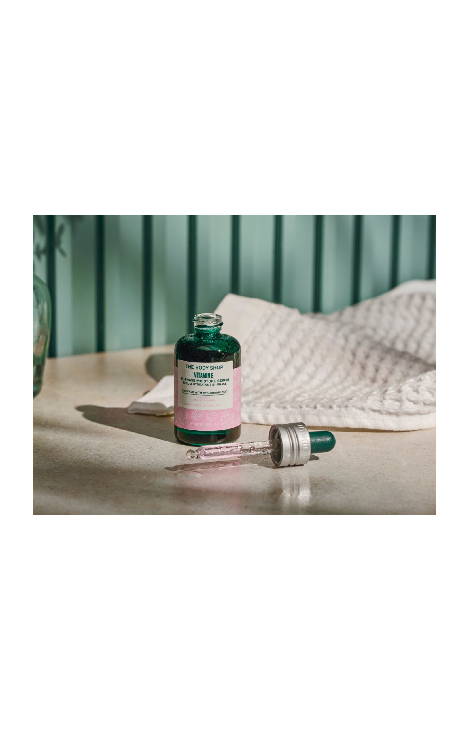 Sérum hydratant biphasé - Acide hyaluronique - Visage