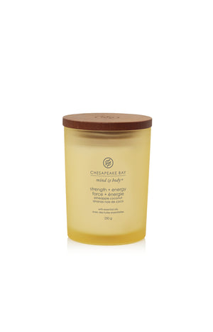 Bougie gobelet - Force & Énergie - Moyen modèle - 250 g