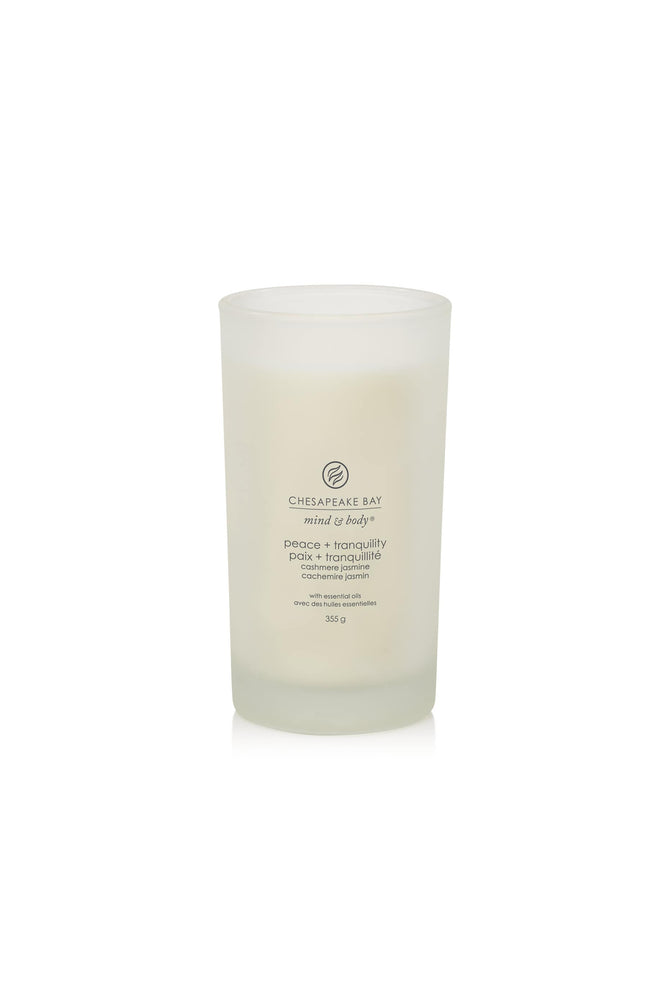 Bougie gobelet - Paix & Tranquillité - Grand modèle - 355 g