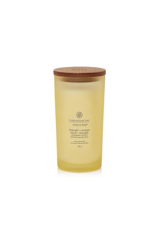 Bougie gobelet - Force & Énergie - Grand modèle - 355 g