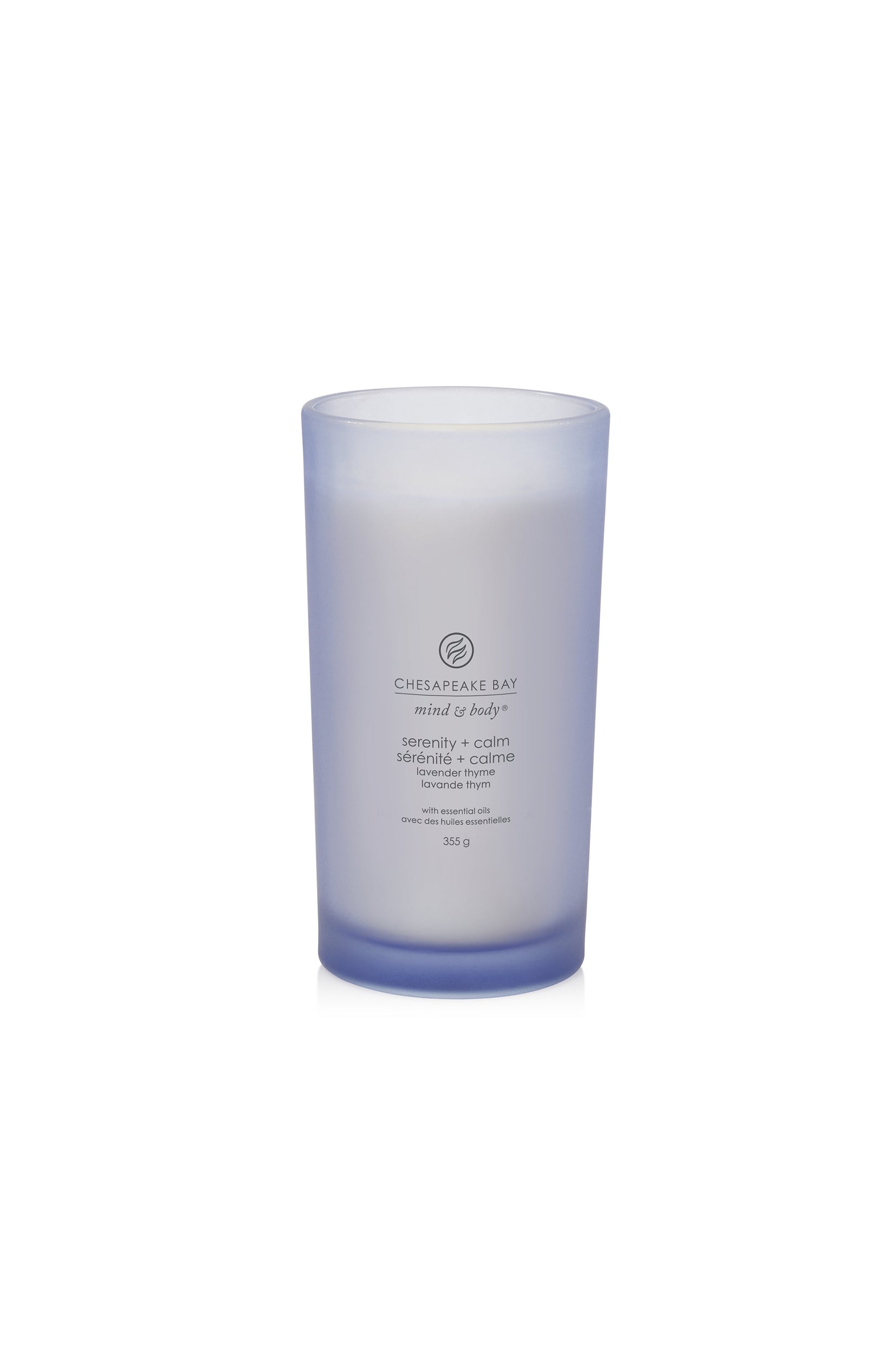 Bougie gobelet - Sérénité & Calme - Grand modèle - 355 g