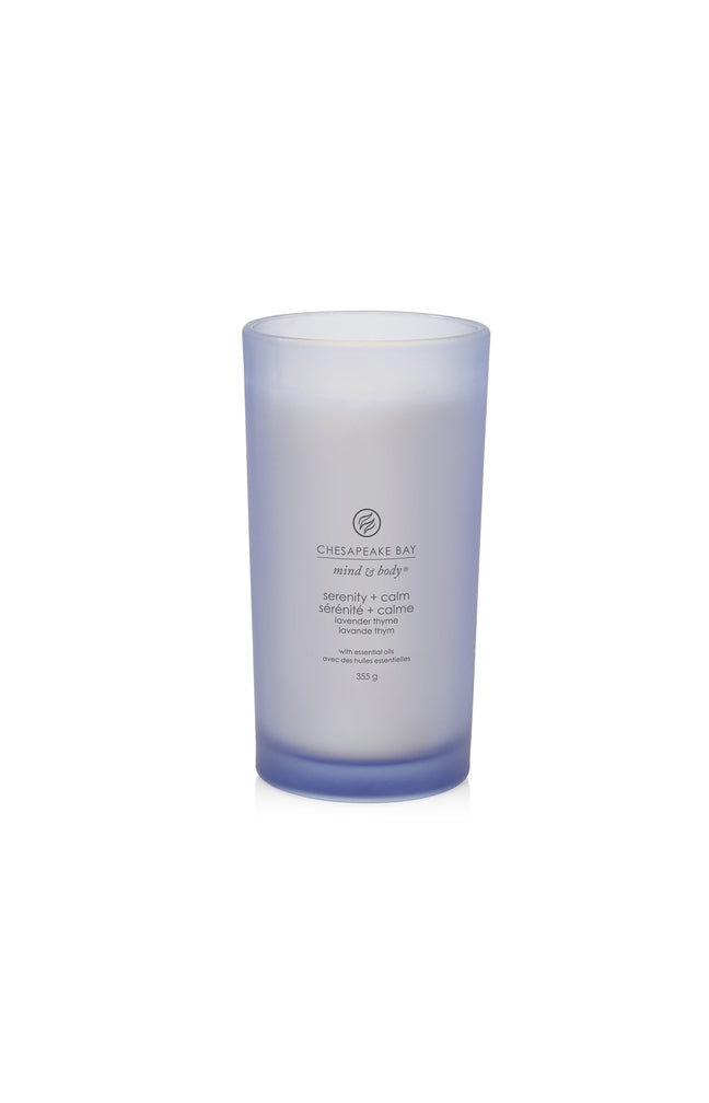 Bougie gobelet - Sérénité & Calme - Grand modèle - 355 g