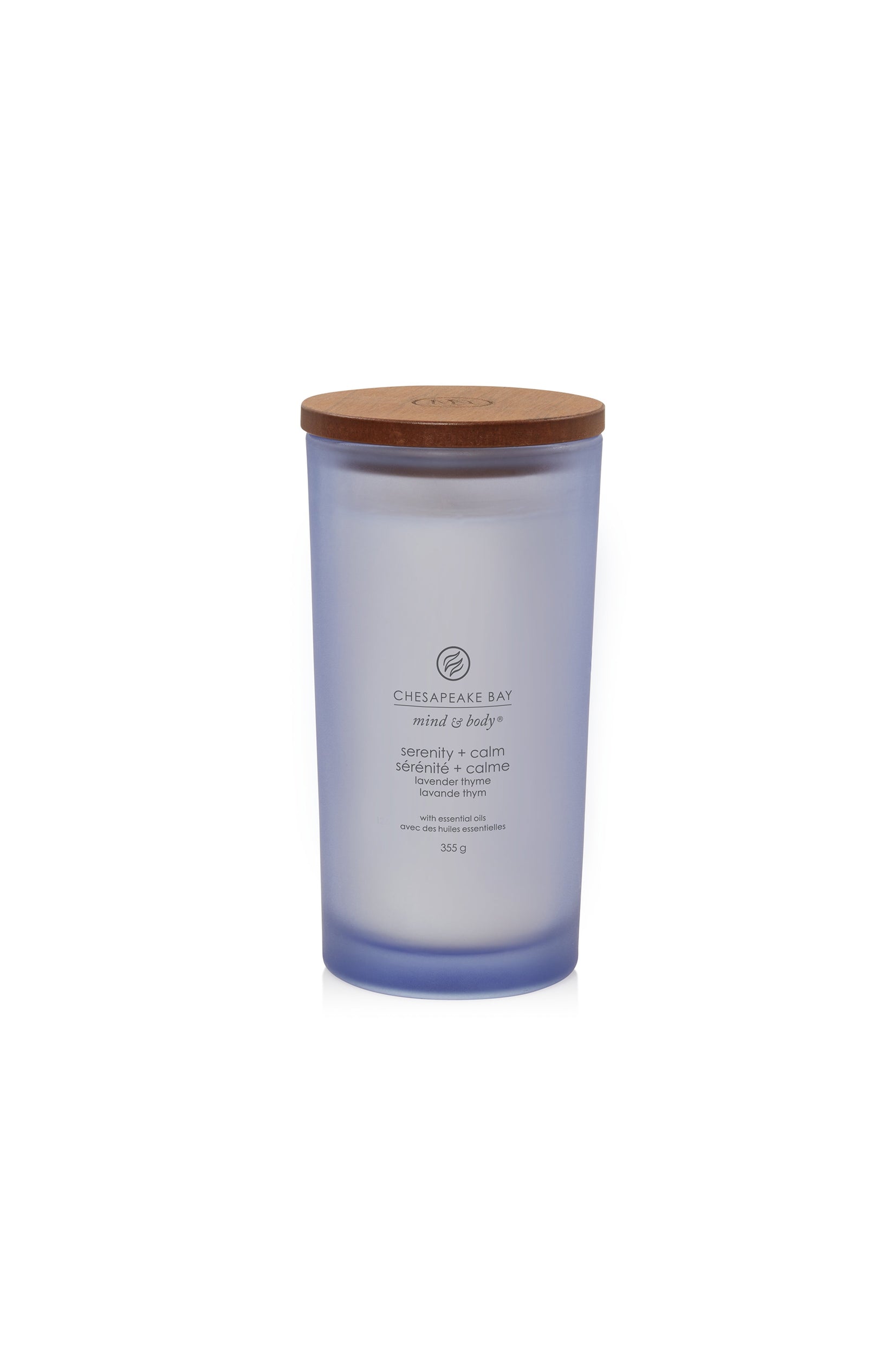 Bougie gobelet - Sérénité & Calme - Grand modèle - 355 g