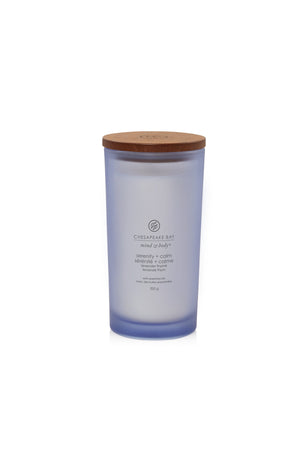 Bougie gobelet - Sérénité & Calme - Grand modèle - 355 g
