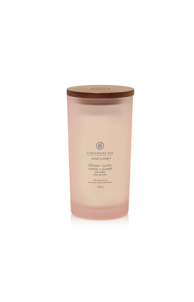 Bougie gobelet - Calme & Pureté - Grand modèle - 355 g