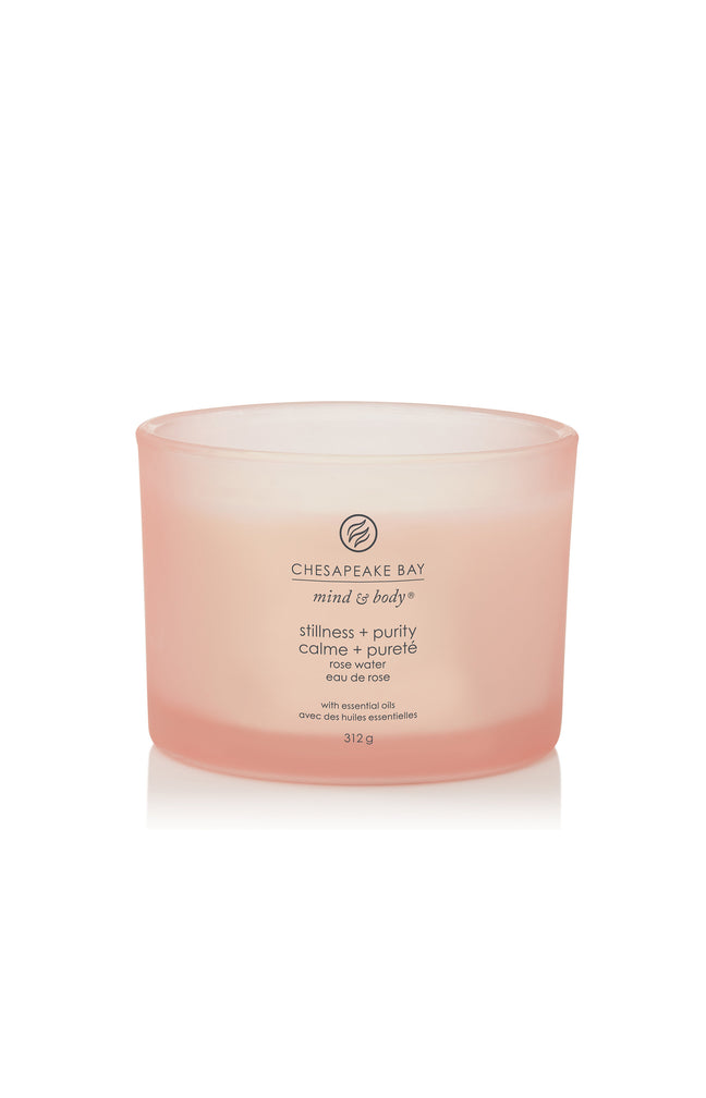 Bougie 3 mèches - Calme & Pureté - 567 g