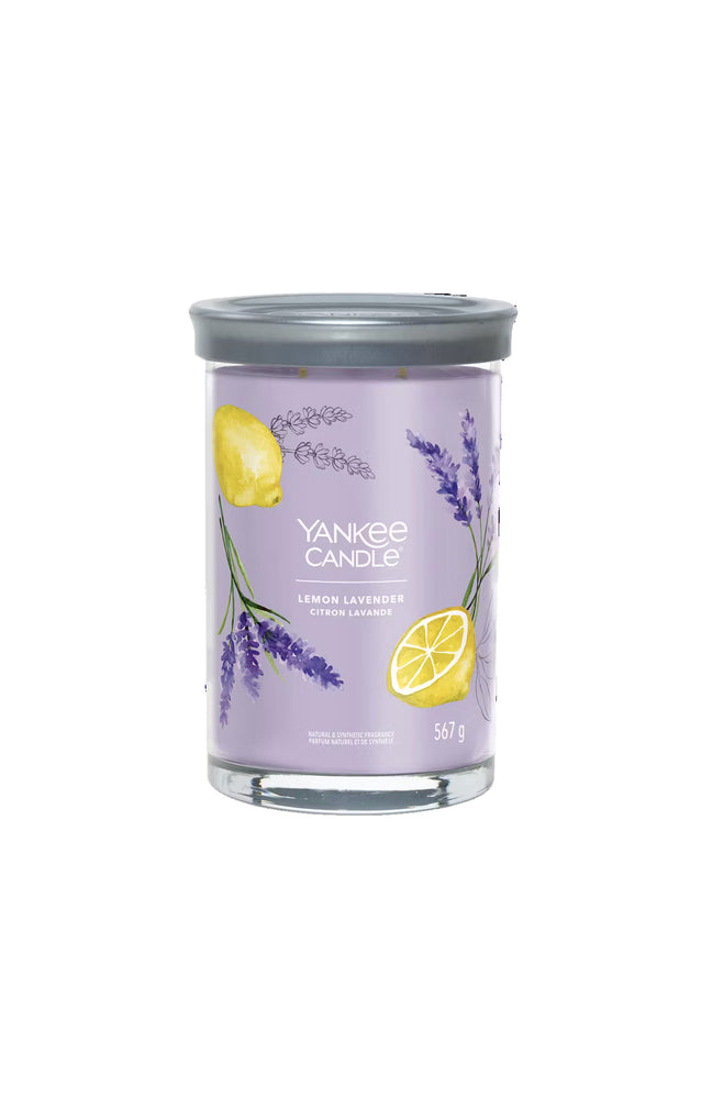 Bougie signature jarre - Citron lavande - Grand modèle - 567 g