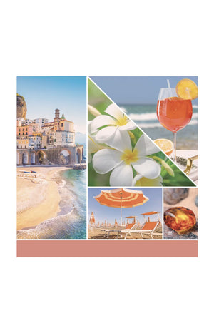 Bougie signature gobelet - Soleil sur Capri - Petit modèle - 122 g