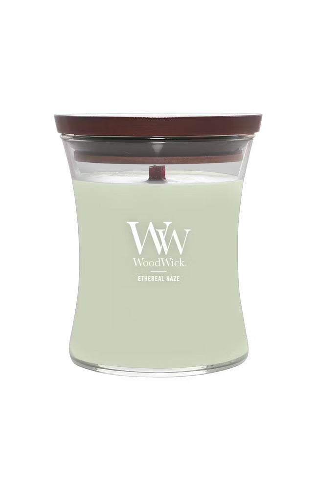 Bougie sablier jarre - Brume éthérée - Modèle moyen - 275 g