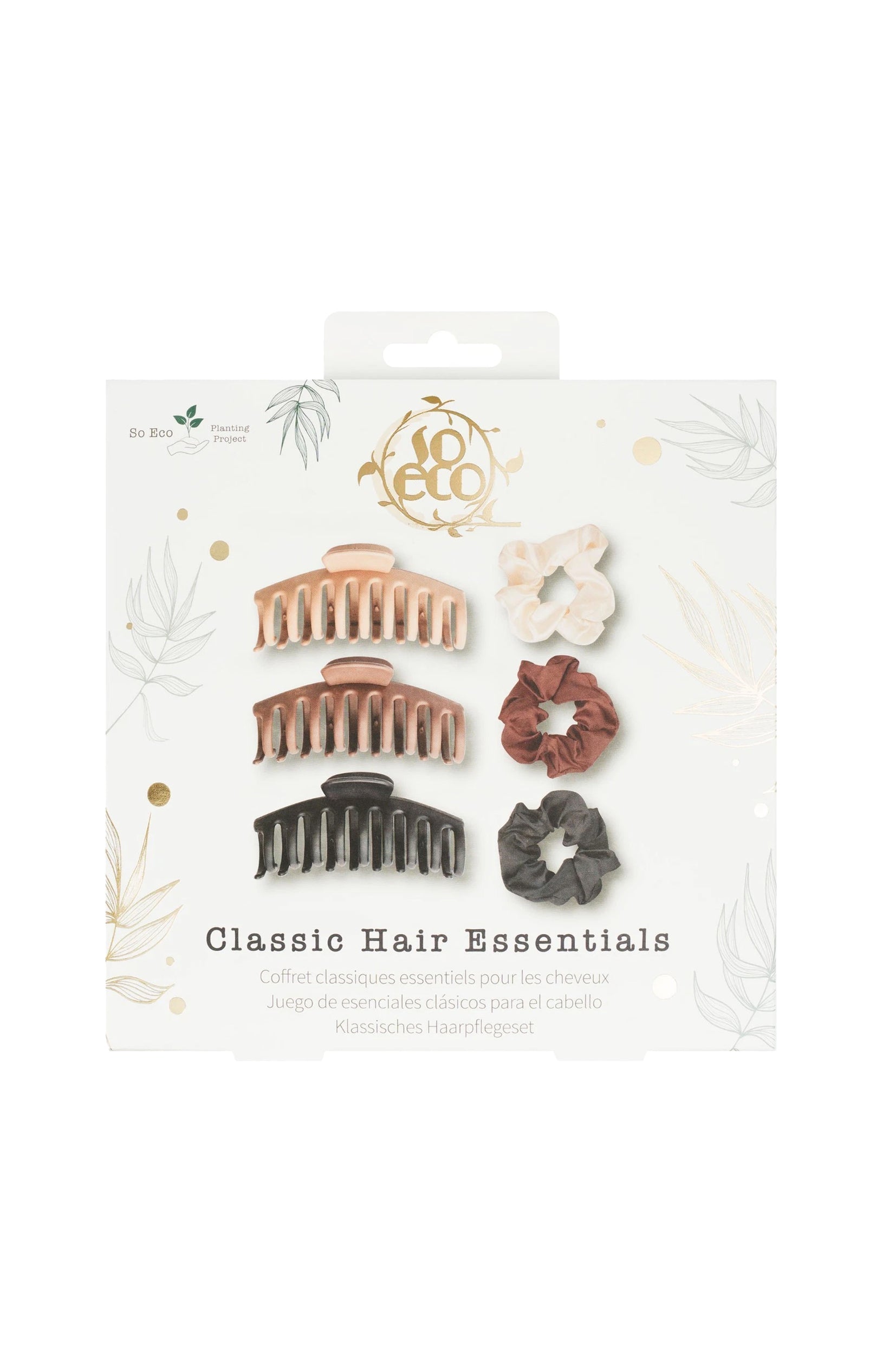 Kit - Barrettes & chouchou satinés