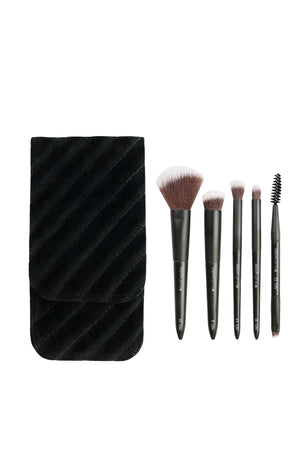 Set - pinceaux visage & yeux - Format voyage