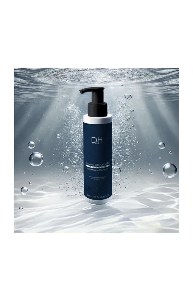 Gel nettoyant moussant - Collagène marin - Visage - 200 ml