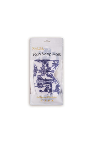 Masque de sommeil - Satin - Eléphant