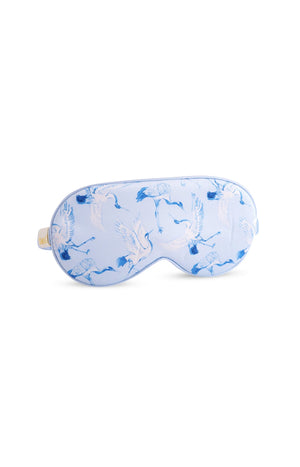 Masque de sommeil - Satin - Bleu