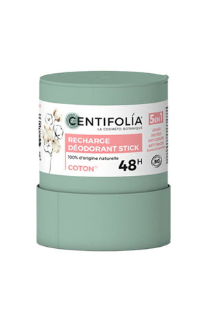 Recharge déodorant stick efficacité 48h bio - Fleur de coton - 50 g