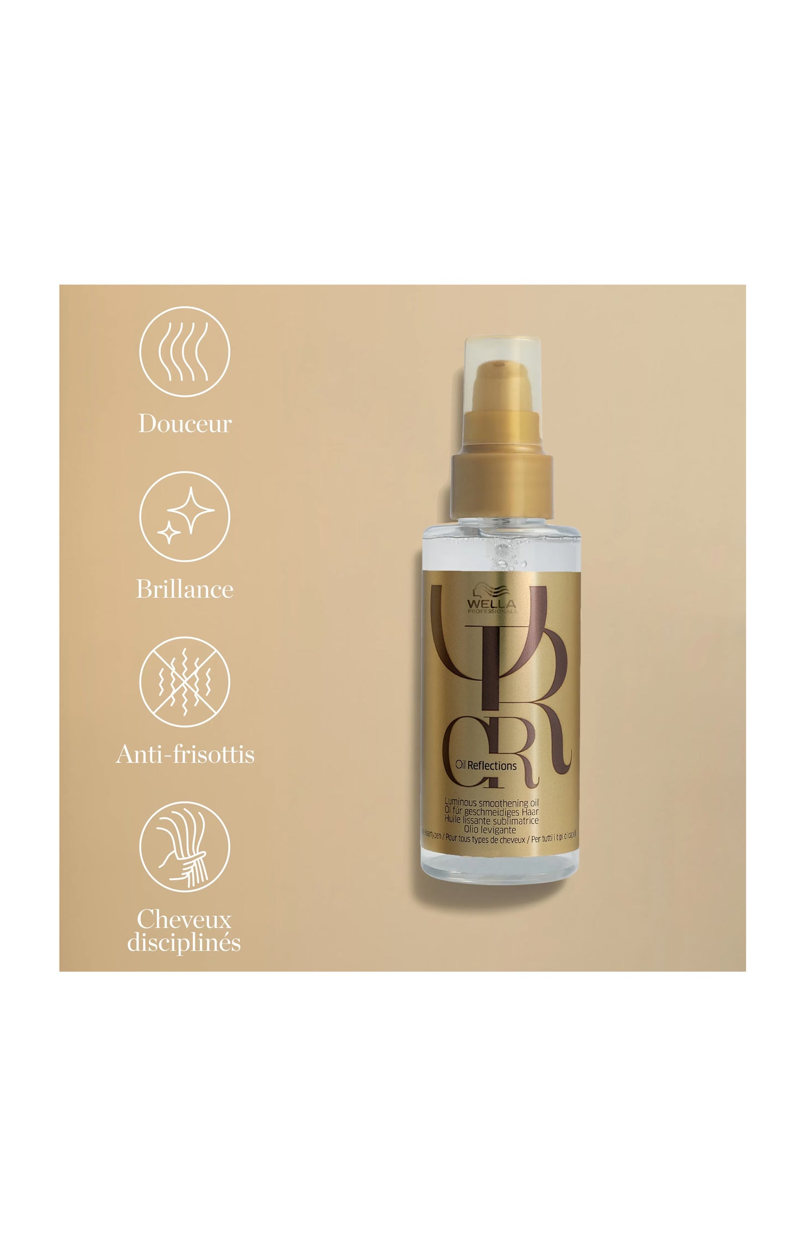 Huile lissante sublimatrice - Oil Reflections - 100 ml