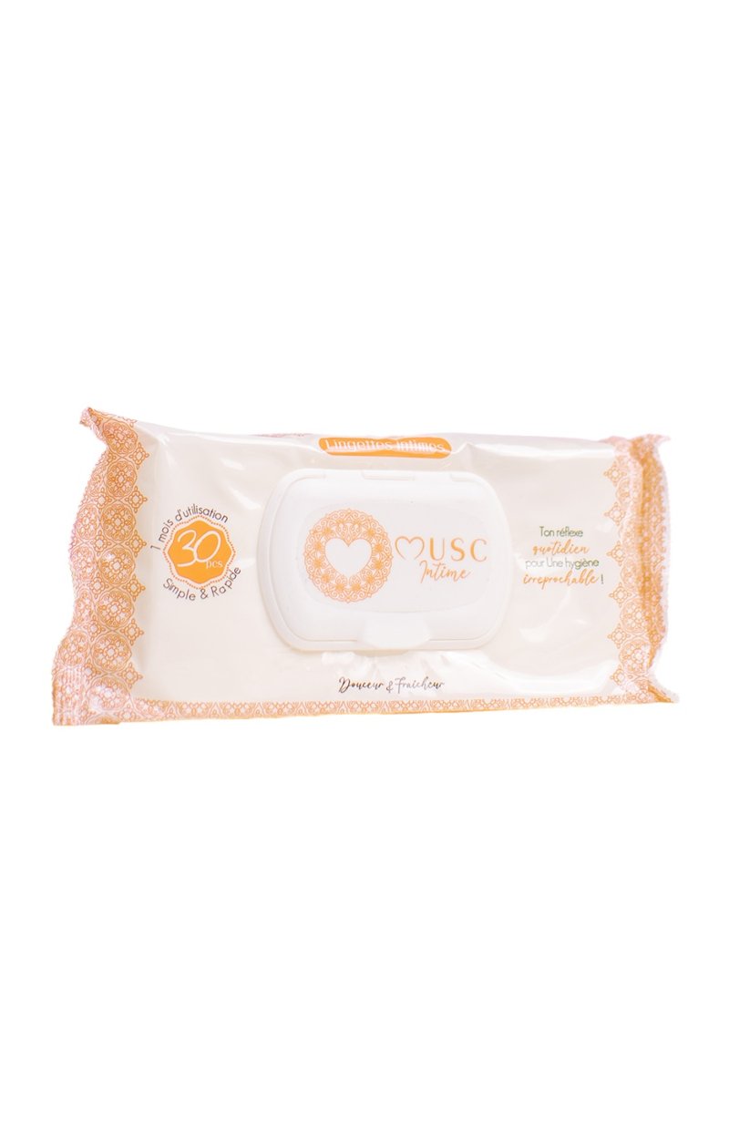 Lingettes intimes - La Pulpeuse - Passion - 3 x 30 unités