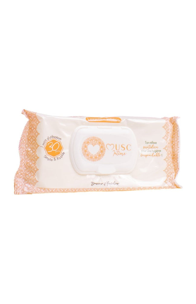Lingettes intimes - La Pulpeuse - Passion - 30 unités