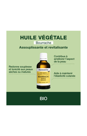 Huile végétale bio - Bourrache - 50 ml