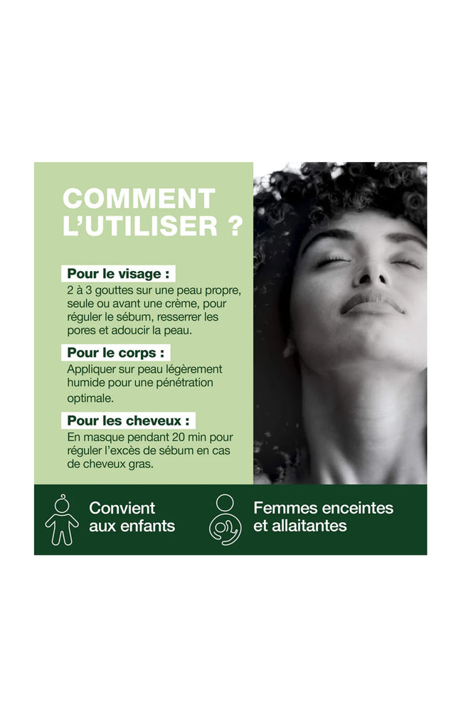 Huile végétale bio - Noisette - Peaux mixtes à grasses - 50 ml