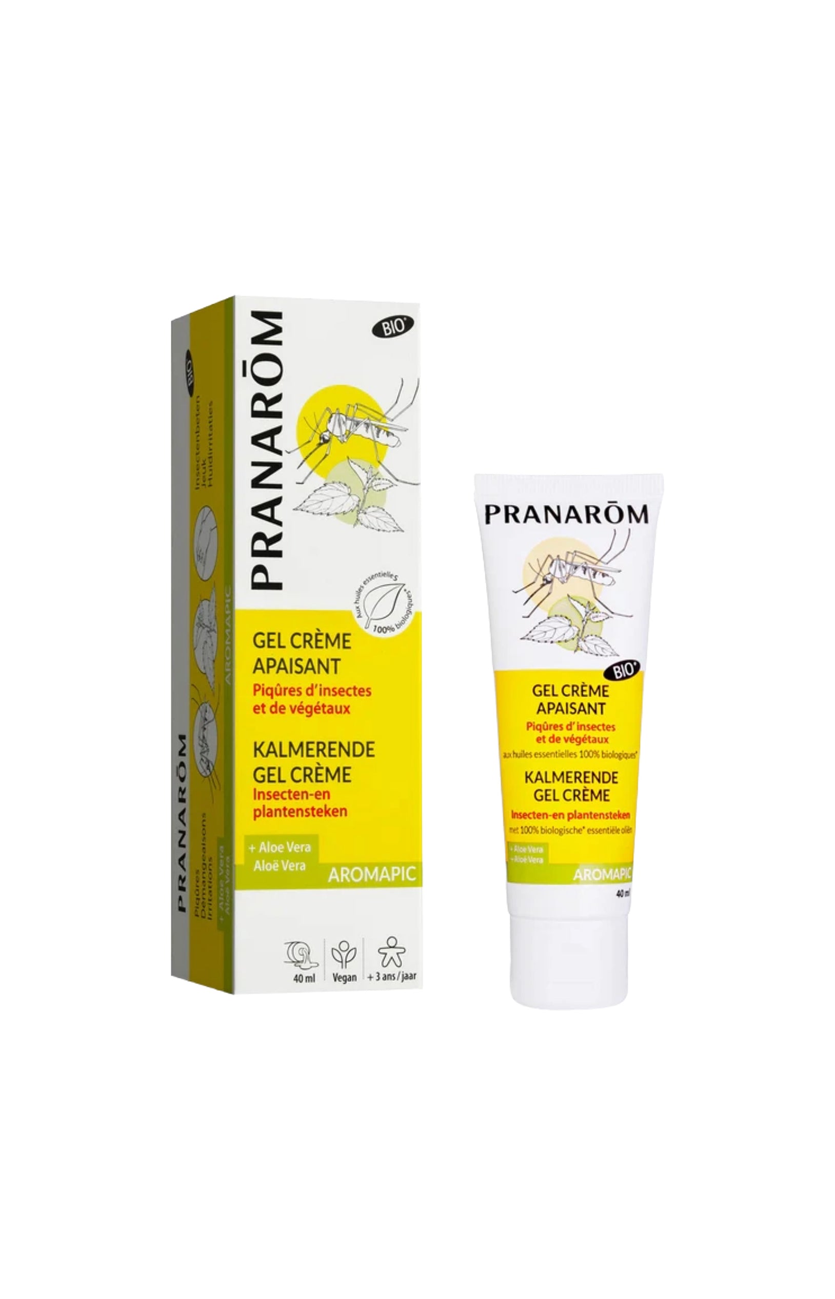 Gel crème apaisant piqûre bio - Aromapic - 40 ml