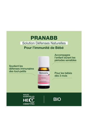 Solution défenses naturelles bio - PranaBB  - 10 ml
