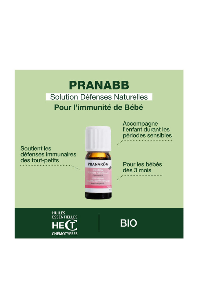 Solution défenses naturelles bio - PranaBB  - 10 ml