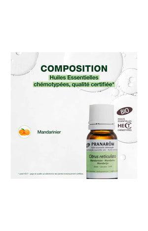 Huile essentielle bio - Mandarinier - 10 ml