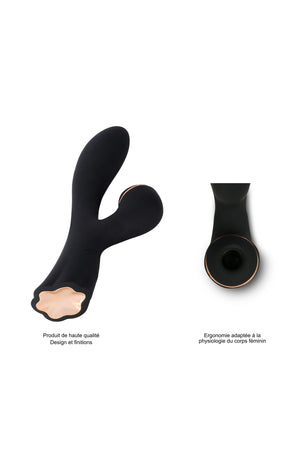 Stimulateur Clitoridien et Vibromasseur - 15 programmes