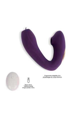 Stimulateur clitoridien et vibromasseur - 20 programmes